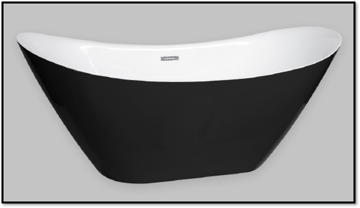 Cadă baie freestanding Bari 1700, culori multiple
