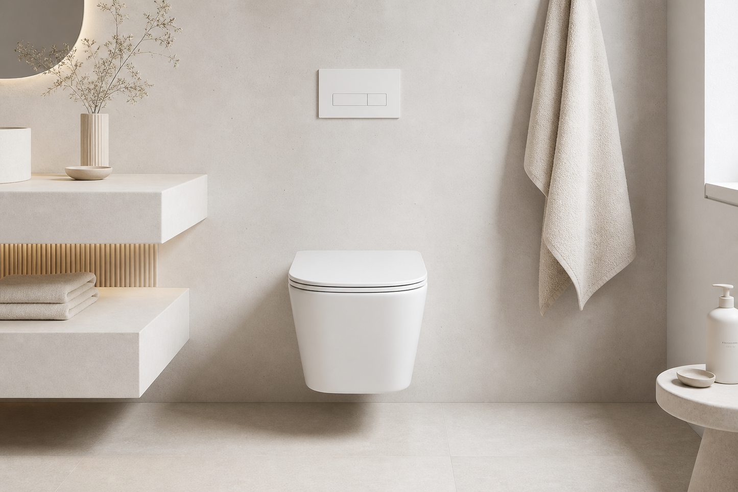 Vas WC suspendat W202, capac duroplast cu amortizor