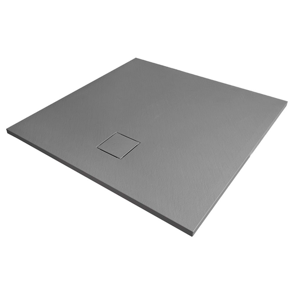 Cădiță duș slim (SMC), dimensiuni multiple, alb/gri/negru