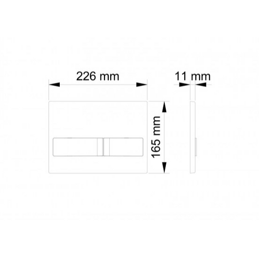 Clapetă pentru rezervor îngropat roșie