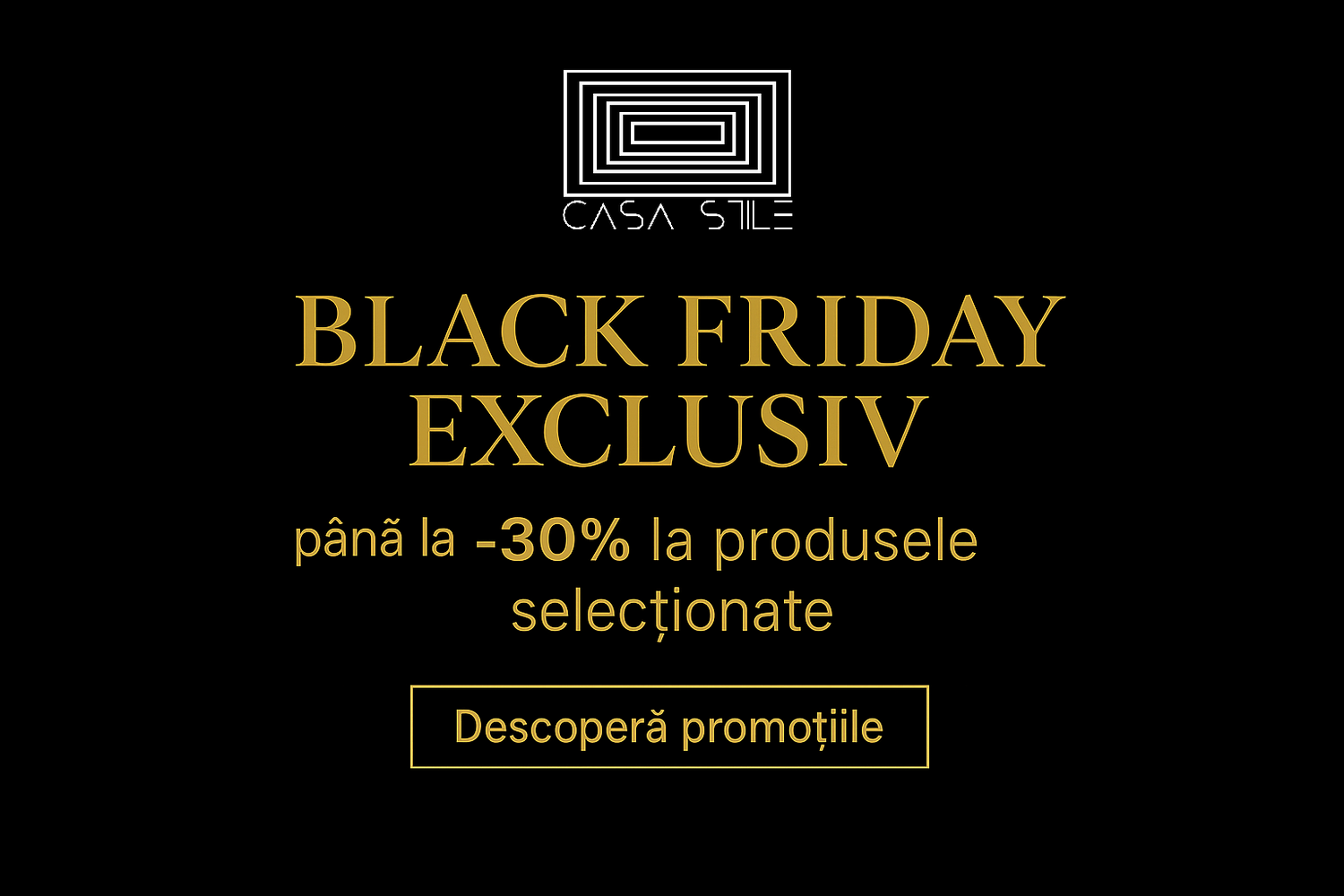 Reduceri Black Friday %