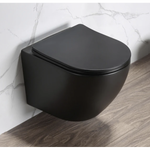 Vas WC suspendat W206MB negru mat capac duroplast cu amortizor