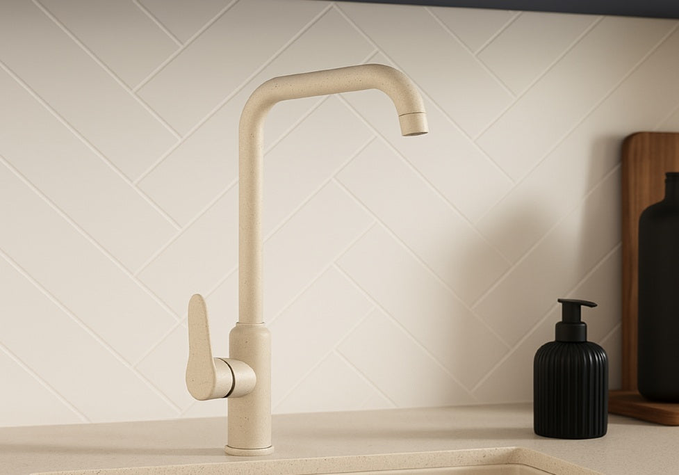 Baterie lebădă crem