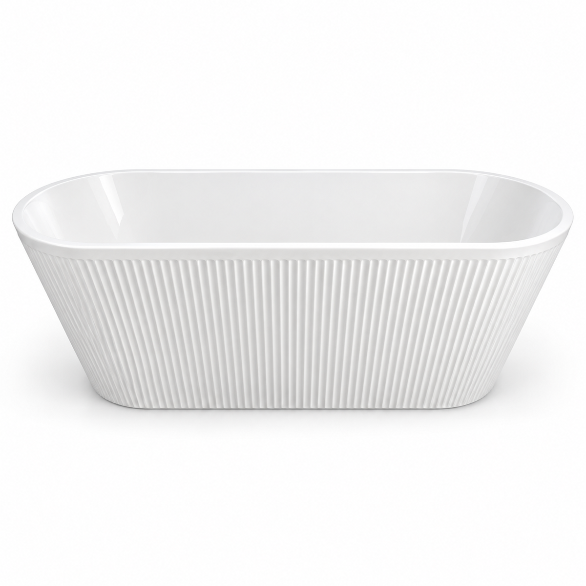 Cada baie freestanding Florenta alba