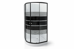 Cabina dus rama neagra 90x90, grosime sticla 5 mm. Cadita este inclusa in pret!