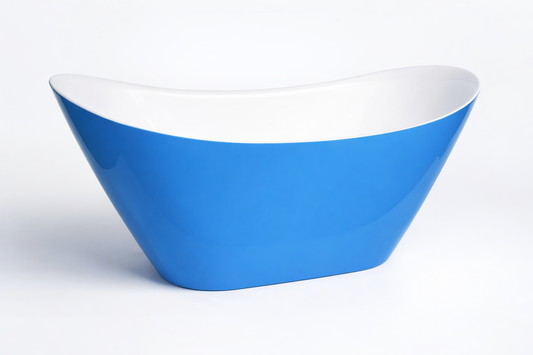 Cada baie freestanding Bari 1700 culori multiple albastra