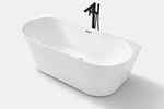 Cada baie freestanding Verona WB6019, 1700 x 800 mm, alb lucios, acril dublu stratificat