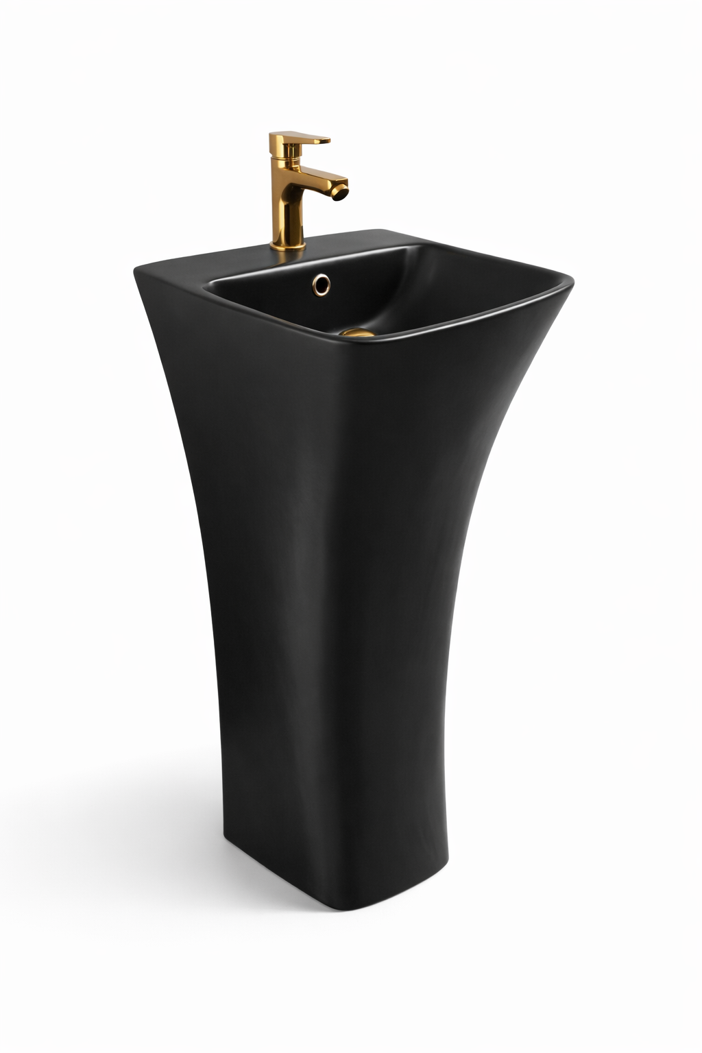 Lavoar stativ baie negru 44 x 43 x 84 cm