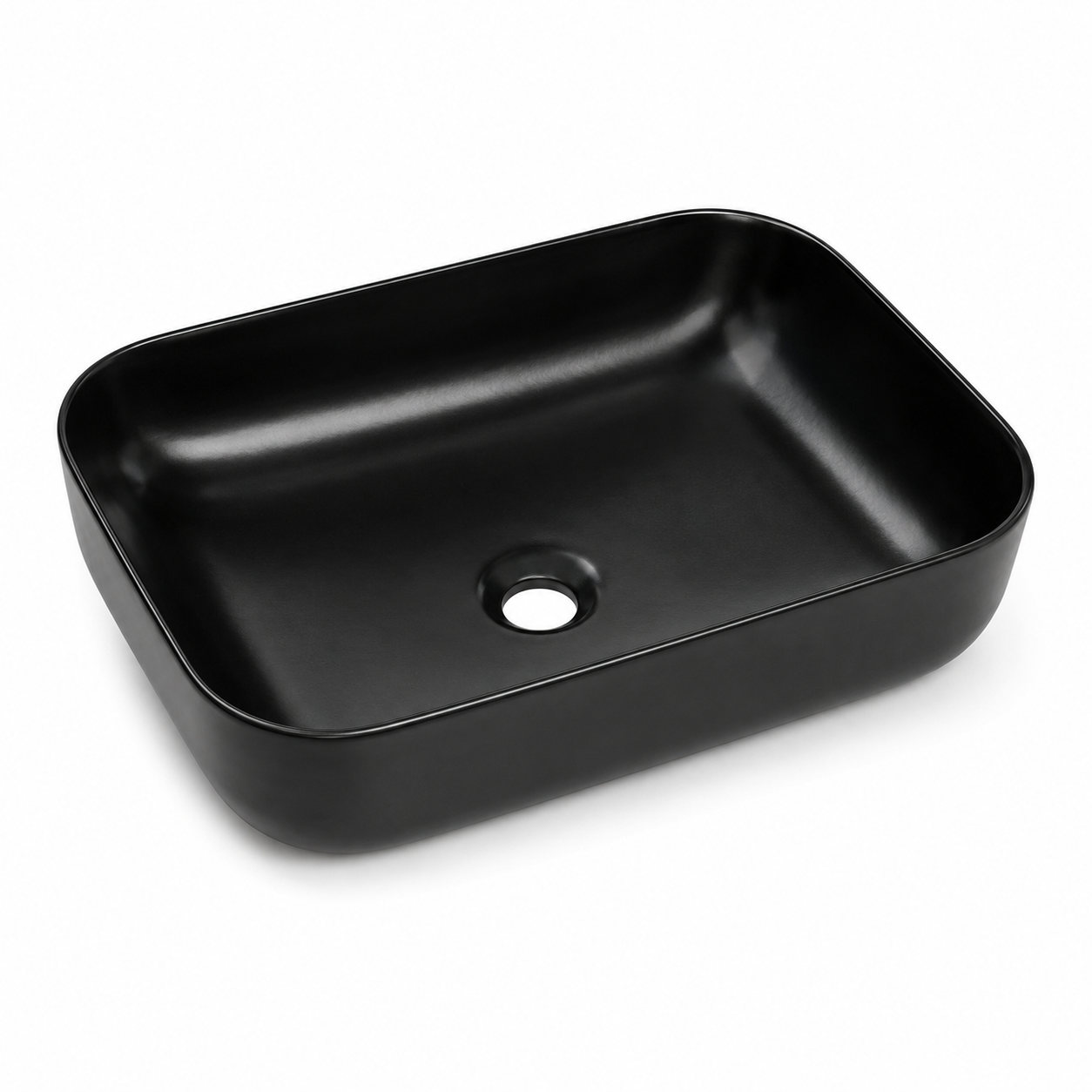 Lavoar pe blat negru mat 8509BM