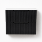Corp Mobilier Baie Suspendat 60 cm Riflat – Nero (Negru)