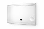 Oglinda LED 75x100 functie dezaburire, ceas, termometru, Bluetooth, boxe