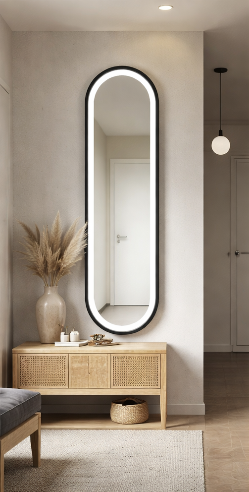 Oglinda LED 50x150 cm