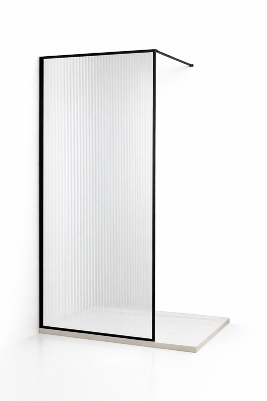 Paravan dus walk-in sticla securizata 8 mm geam linii 90x190