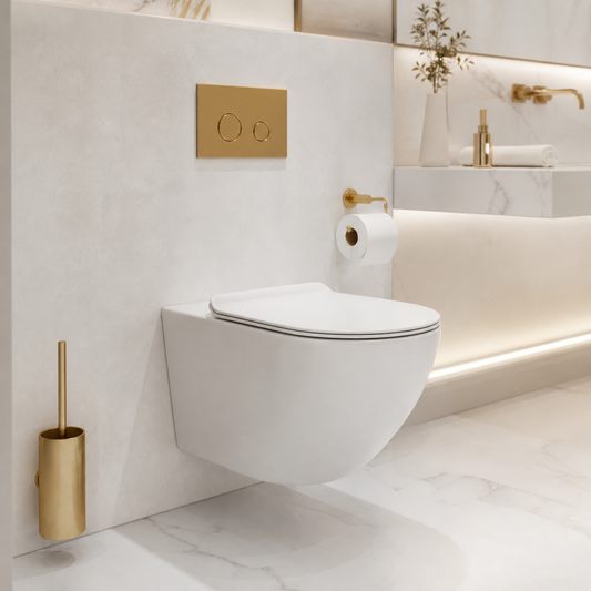 Vas WC suspendat W206, capac duroplast cu amortizor