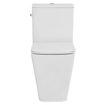 Vas WC cu rezervor T2066 patrat, capac duroplast cu inchidere lenta, mecanism inclus