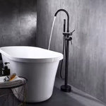 Baterie freestanding pardoseala, auriu/crom/negru - Casa Stile
