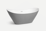 Cada baie freestanding Bari 1700 Gri - Casa Stile