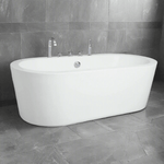 Cada baie freestanding Malaga ovala 170x75, cu baterie integrata - Casa Stile