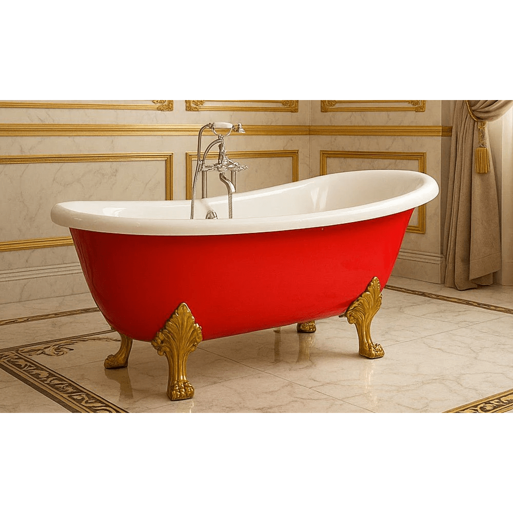 Cada baie freestanding RETRO Rosie - Casa Stile