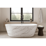 Cada baie freestanding Taormina Alb - Casa Stile