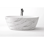 Cada baie freestanding Taormina Alb - Casa Stile