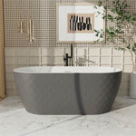 Cada baie freestanding Toscana Gri - Casa Stile