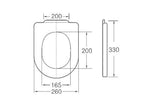 Capac WC copii compatibil cu vase de dimensiuni reduse - Casa Stile