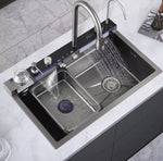 Chiuveta bucatarie inox handmade multifunctionala 750x460mm - Casa Stile