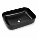 Lavoar pe blat negru mat 8509BM - Casa Stile