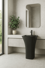 Lavoar stativ baie negru 44 x 43 x 84 cm - Casa Stile