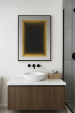 Oglinda LED SD01 60x80 cm comanda touchless, 3 functii de culori - Casa Stile