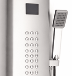 Panel de dus cu hidromasaj din inox Auriu - Casa Stile