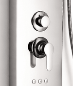 Panel de dus cu hidromasaj din inox Auriu - Casa Stile