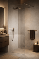 Paravan Dus Walk-In 800 × 1900 mm, Sticla Securizata 8 mm Transparenta - Casa Stile