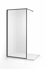 Paravan dus walk-in sticla securizata 8 mm geam linii 90x190 - Casa Stile