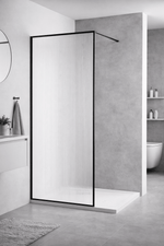 Paravan dus walk-in sticla securizata 8 mm geam linii 90x190 - Casa Stile