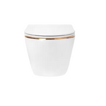 Vas WC suspendat cu capac soft-close alb lucios W206