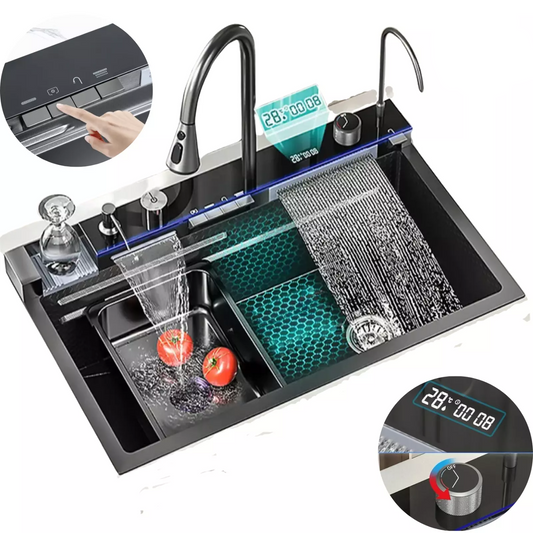 Chiuvetă inox handmade multifuncțională