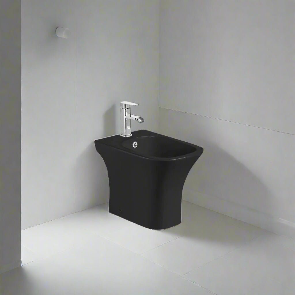 Vas Bideu Negru Mat T2065 - Casa Stile